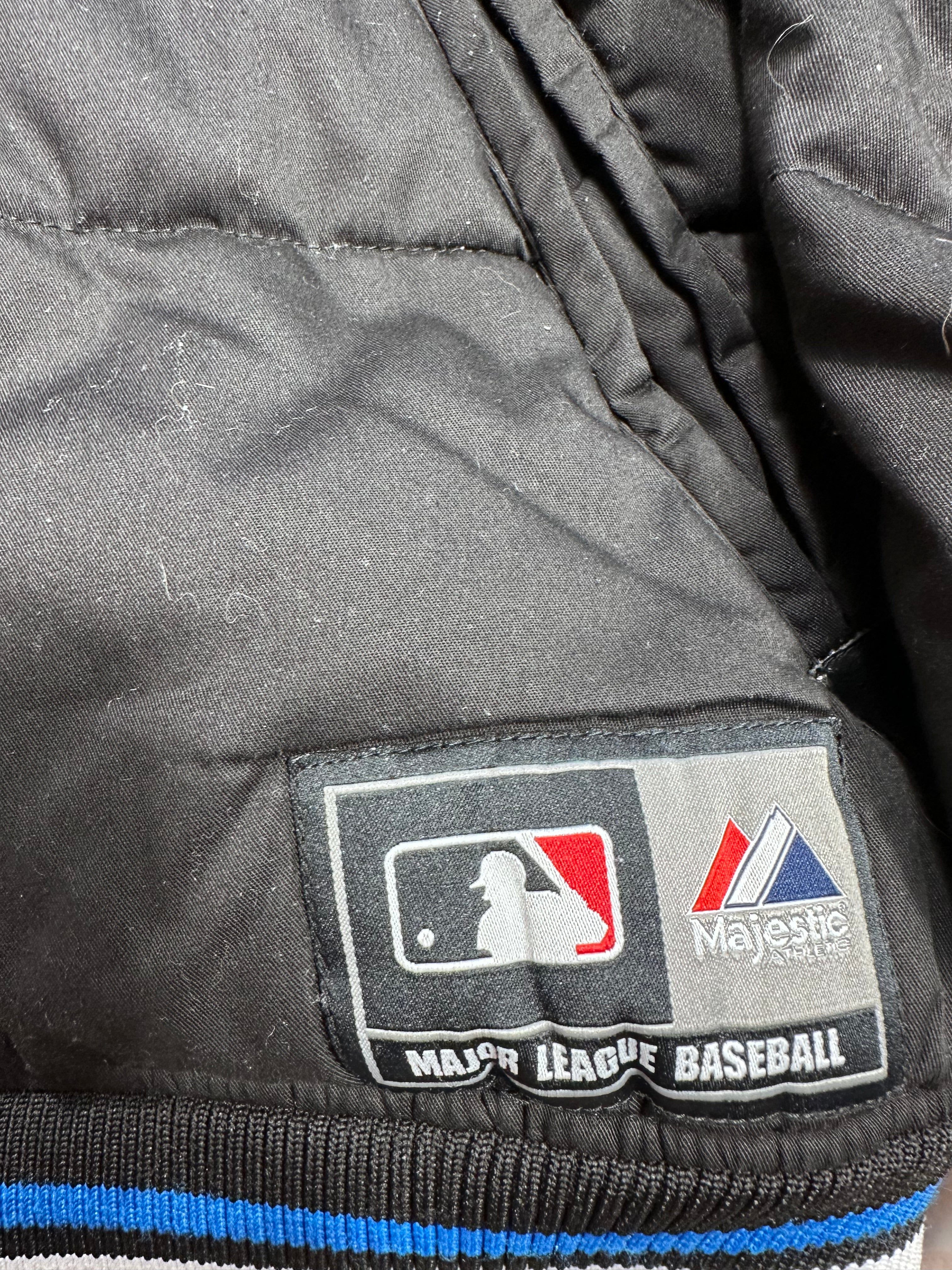 Blouson Matelassé New York Yankees – Veste MLB Officielle Unisexe Bleu Marine L/XL