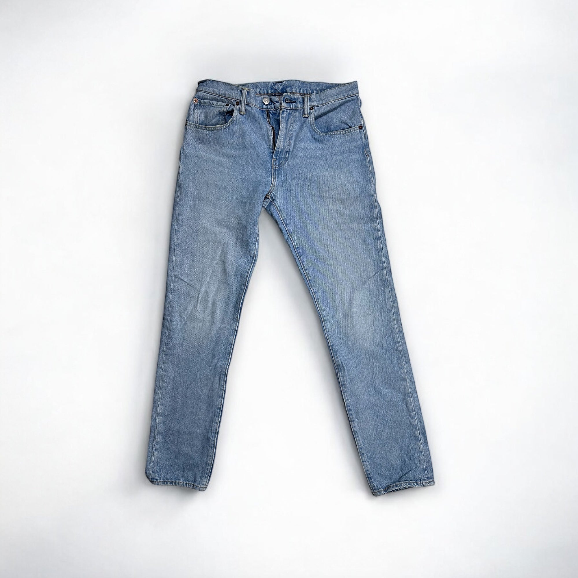 Jean Levis 512 Bleu Clair Coupe Droite – Denim Vintage Unisexe Style Décontracté W32 L32