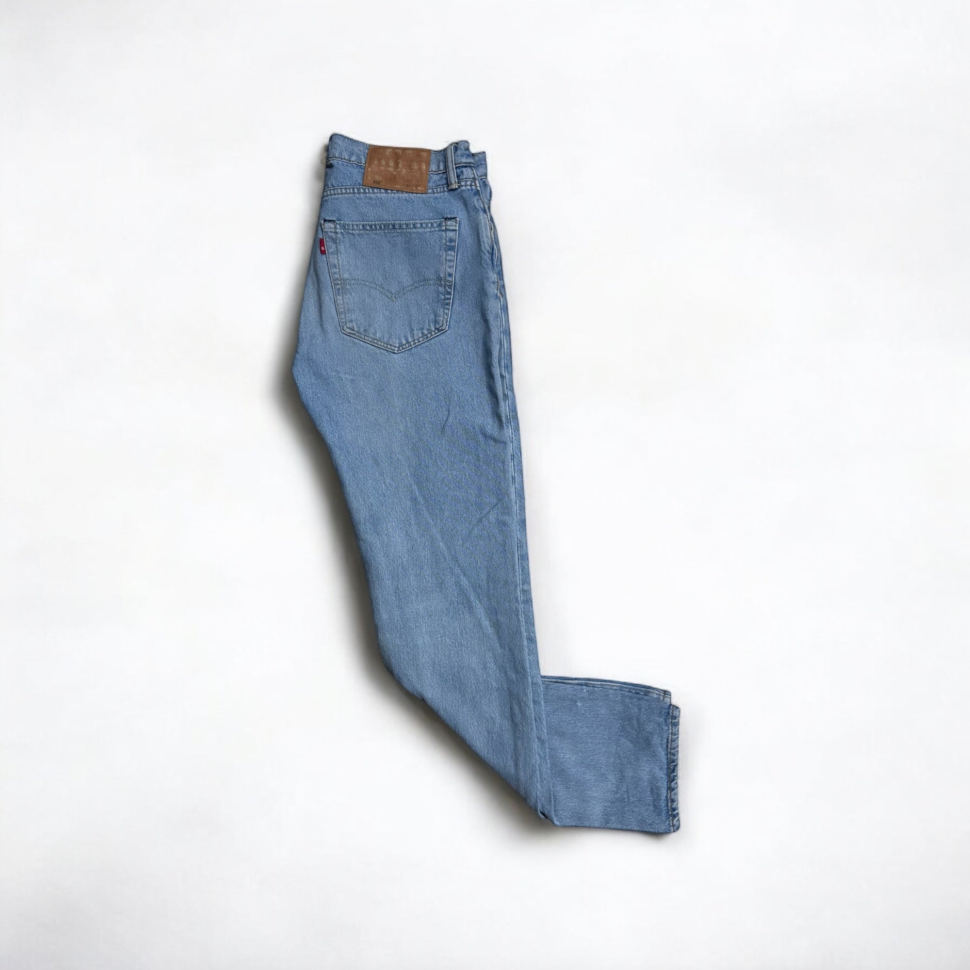 Jean Levis 512 Bleu Clair Coupe Droite – Denim Vintage Unisexe Style Décontracté W32 L32