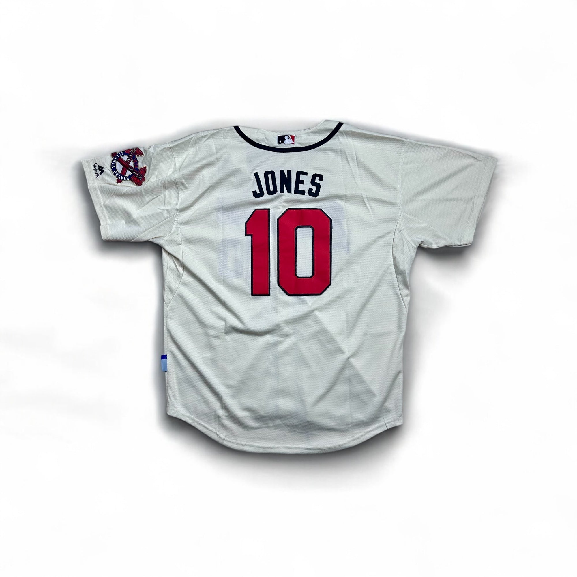 Chemise de Baseball Majestic — Atlanta Braves #10 XL