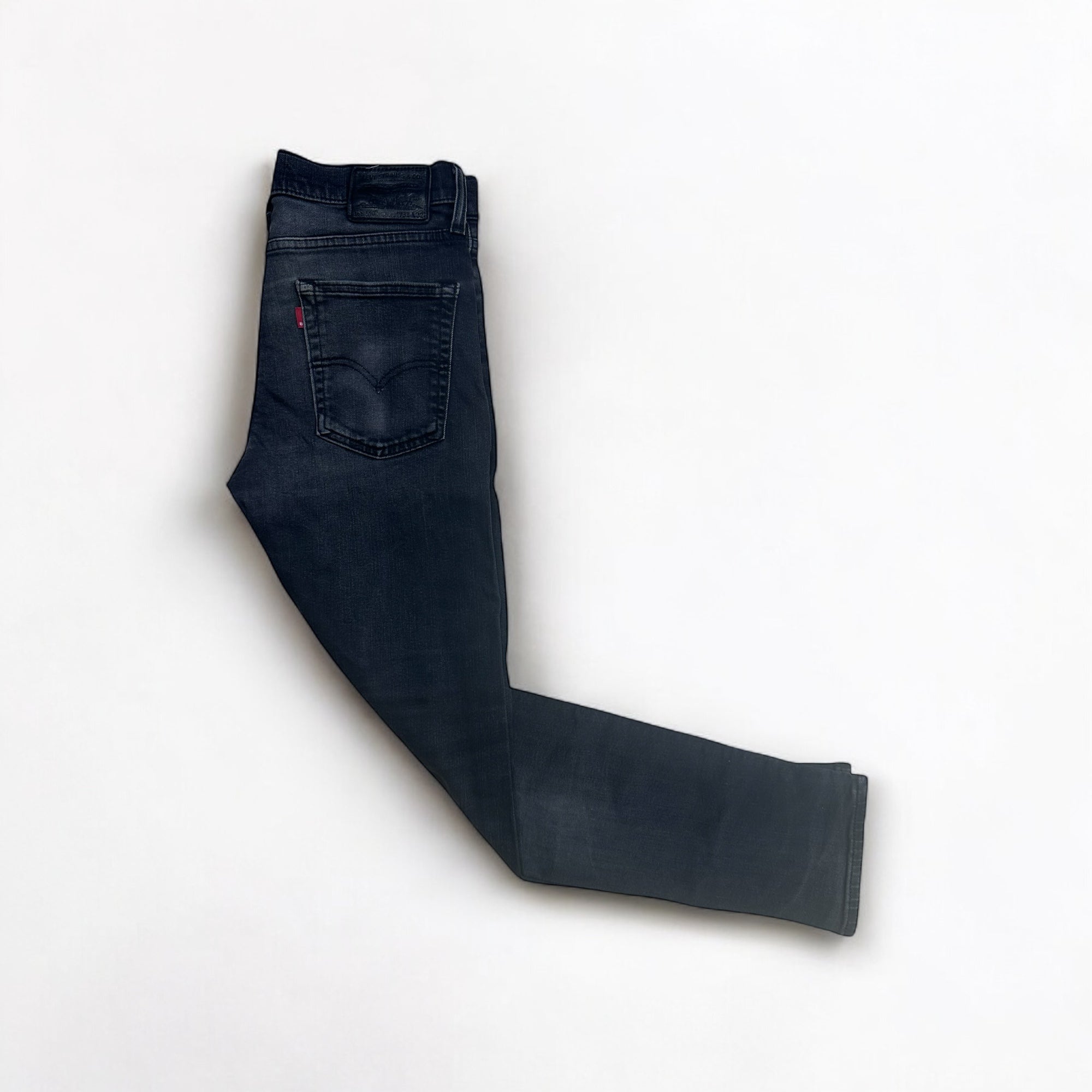 Jean Levis 510 Bleu Foncé Délavé – Coupe Ajustée Homme/Femme | Style Urbain Moderne W31 L32