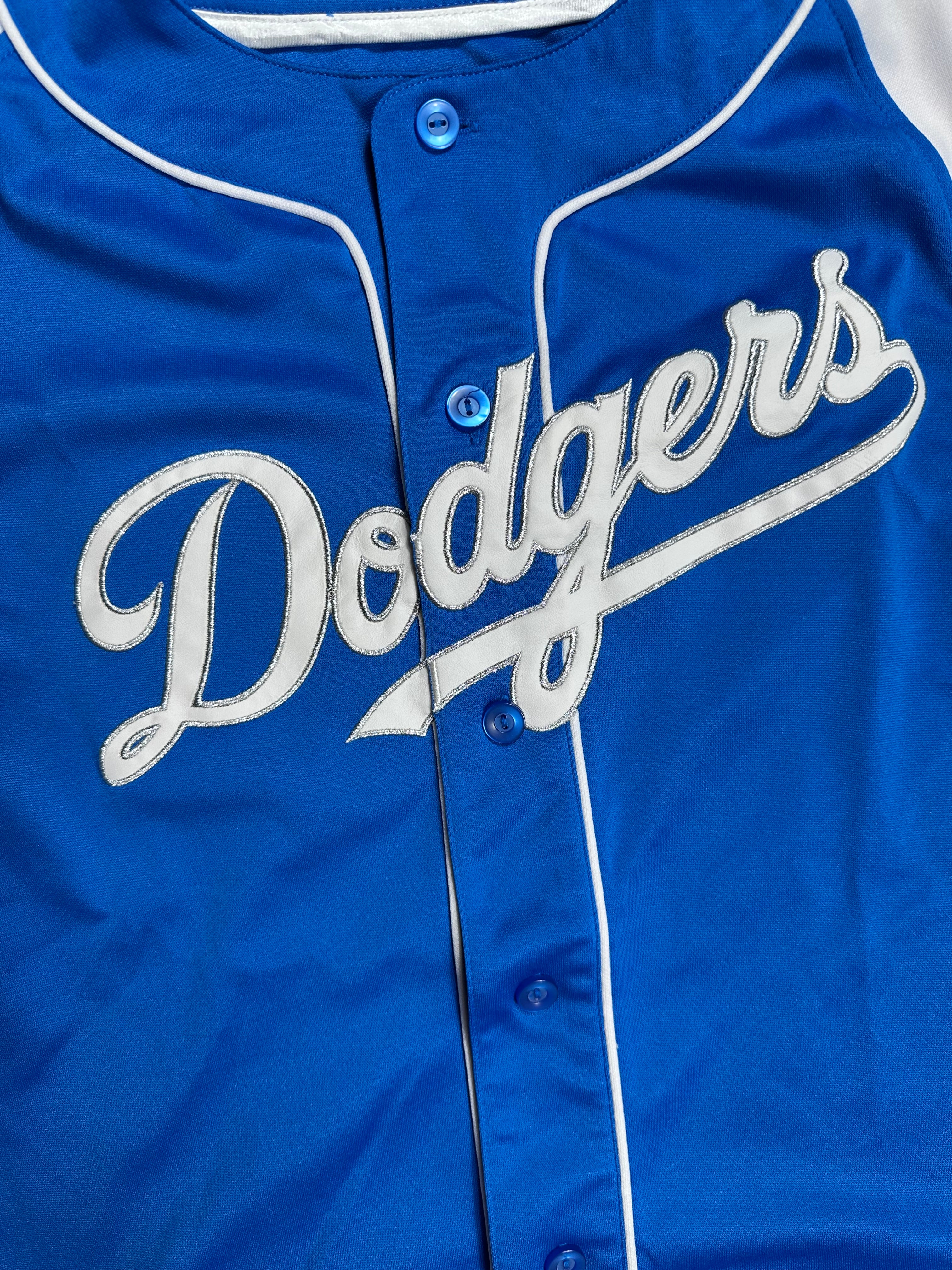 Maillot Baseball LA Dodgers Bleu et Blanc – Jersey Officiel MLB Unisexe XS