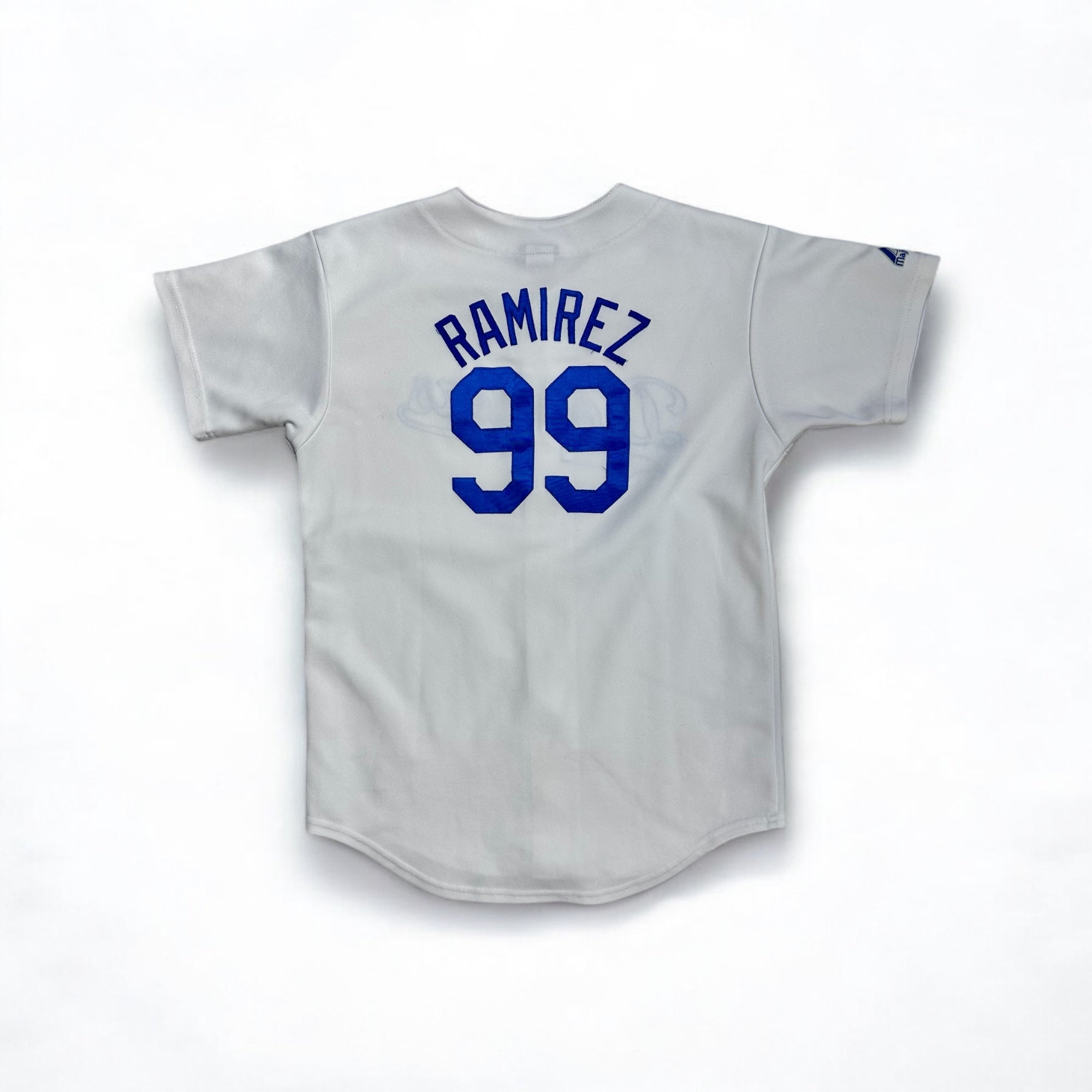 Maillot Officiel LA Dodgers Gris – Jersey MLB Authentique - M Femme