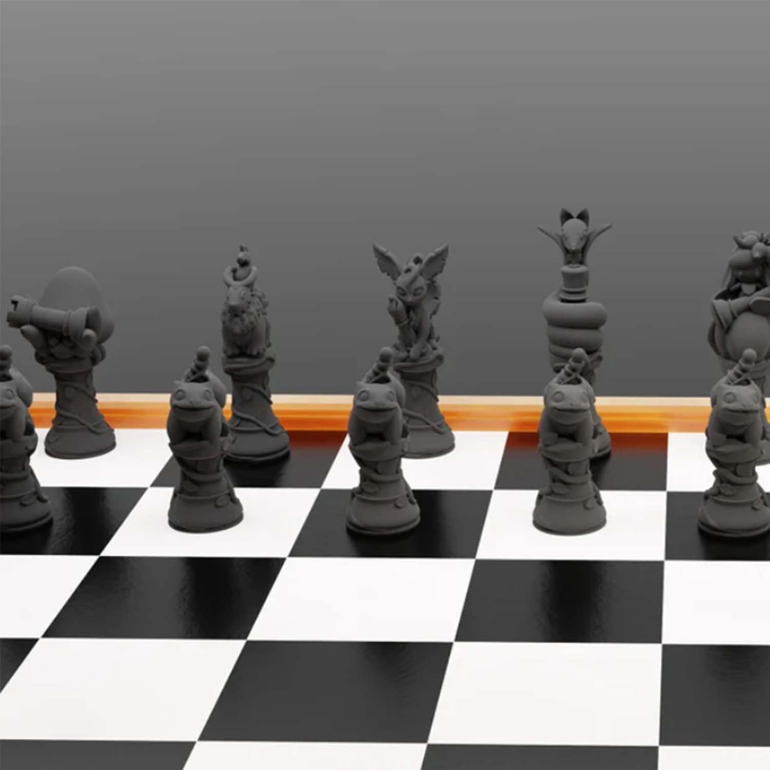 Pokemon Chess Pieces