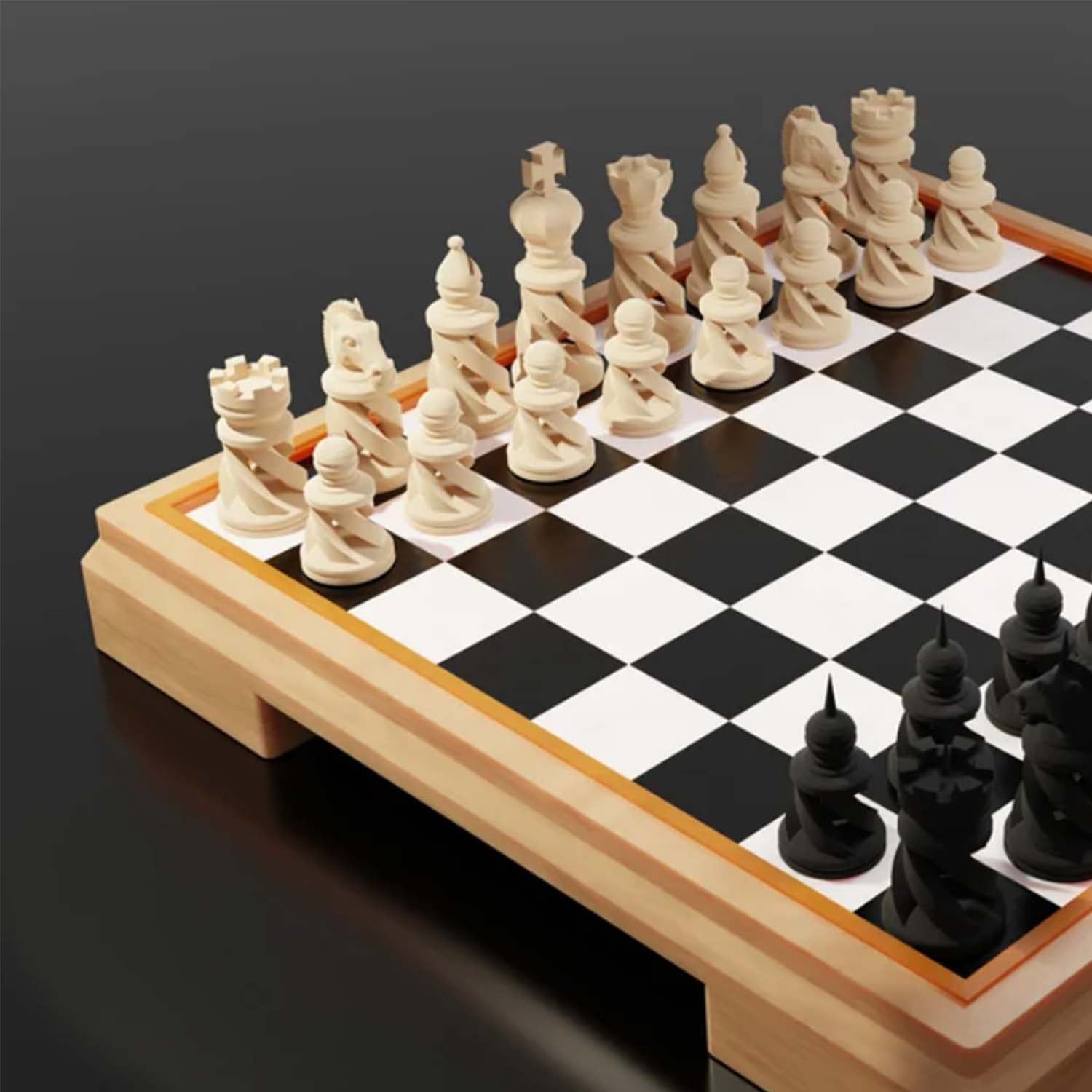 Modern Chess Pieces