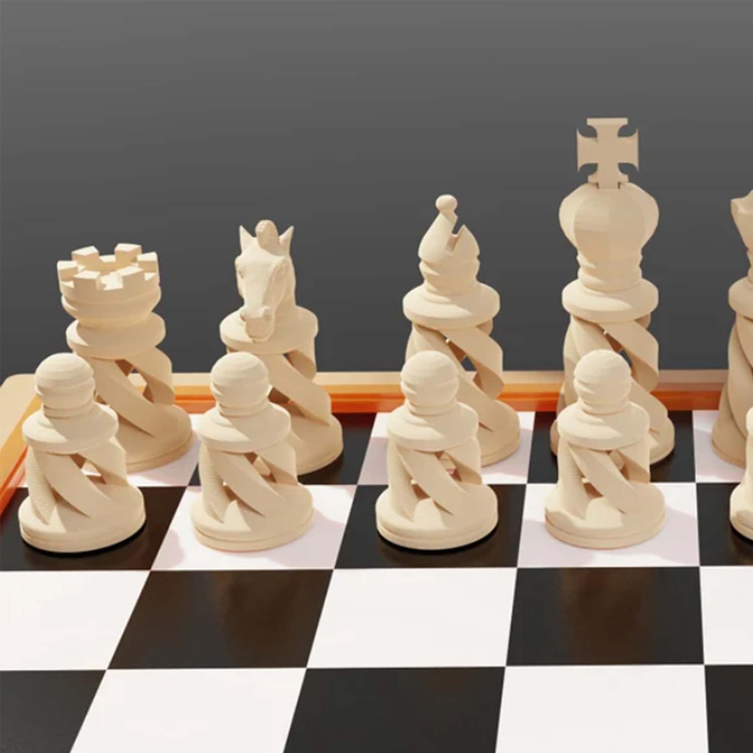 Modern Chess Pieces