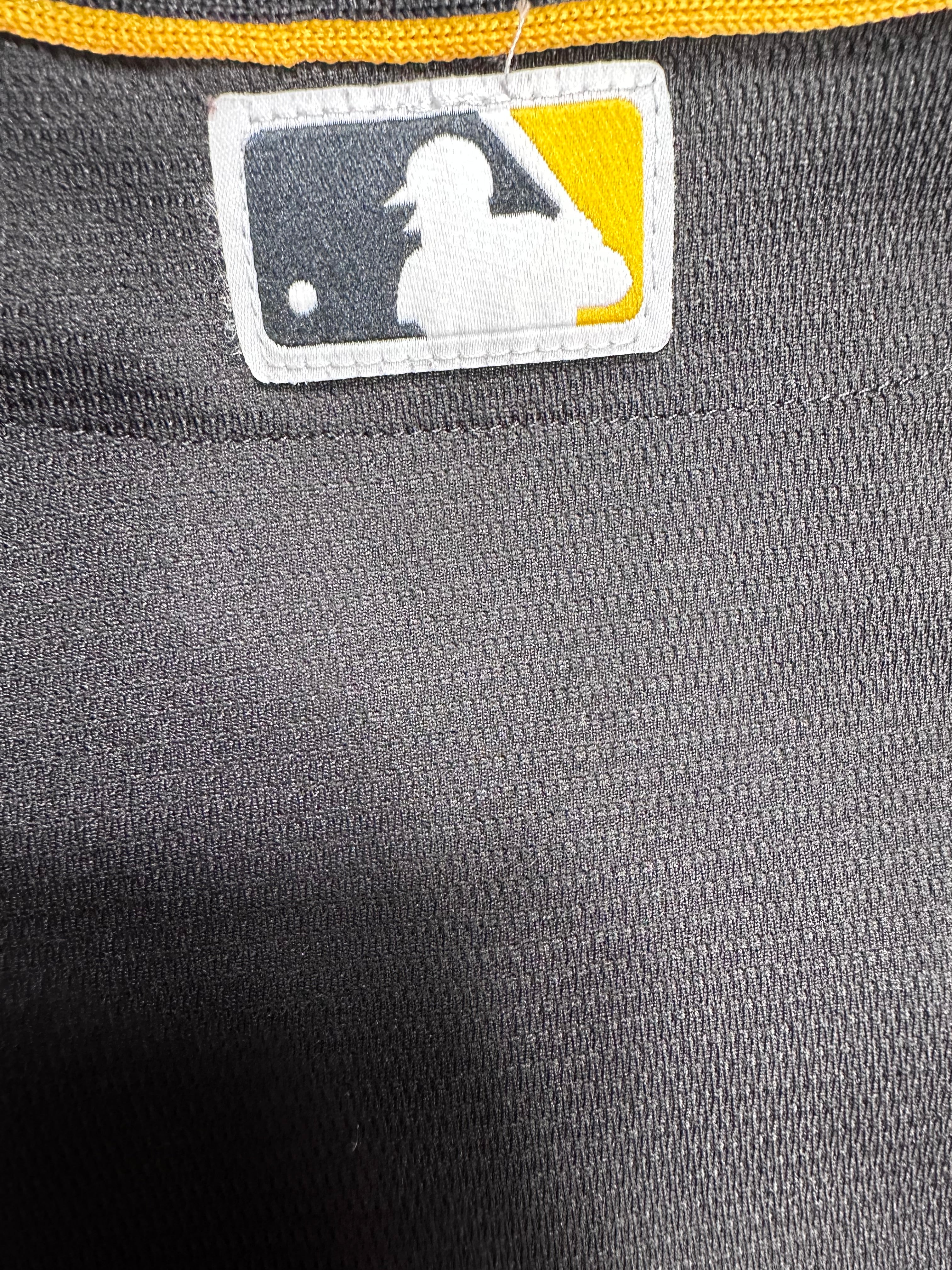 Maillot Pittsburgh Pirates Noir – Jersey Officiel MLB Unisexe M