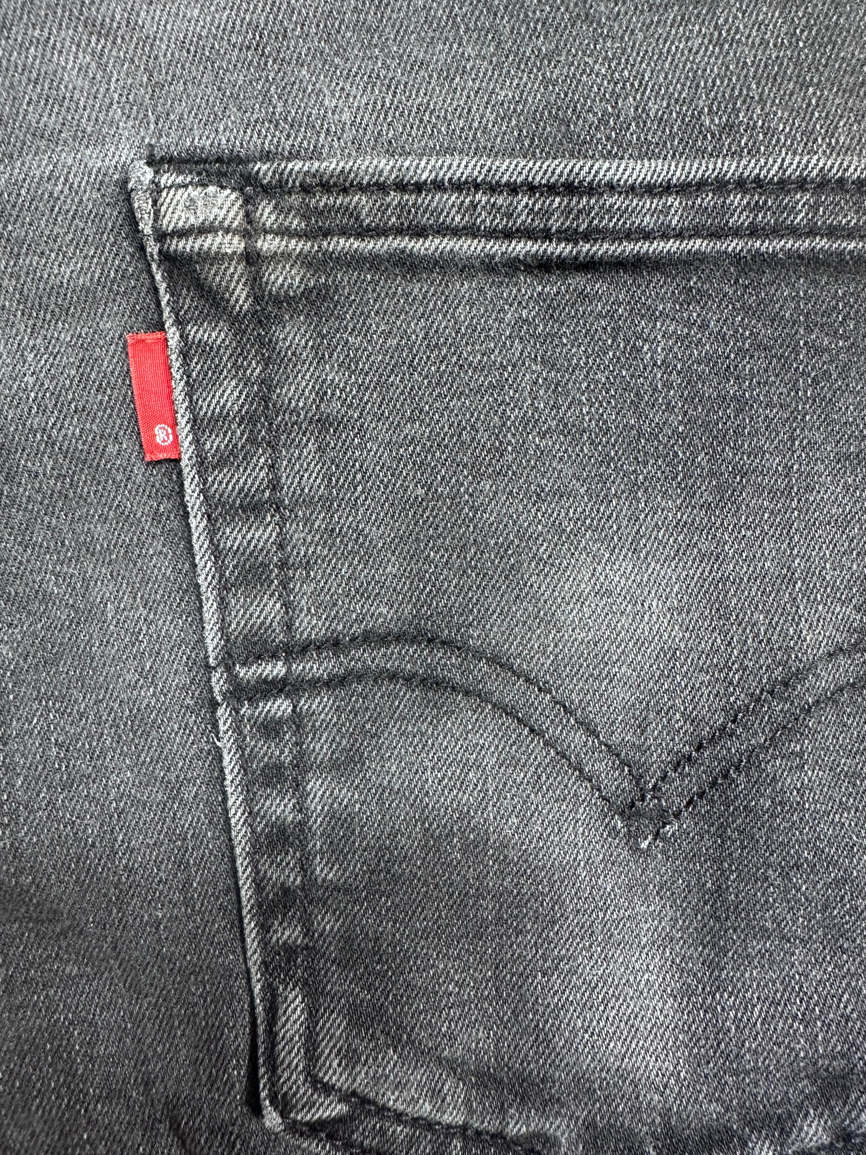 Jean Levis 510 Bleu Foncé Délavé – Coupe Ajustée Homme/Femme | Style Urbain Moderne W31 L32