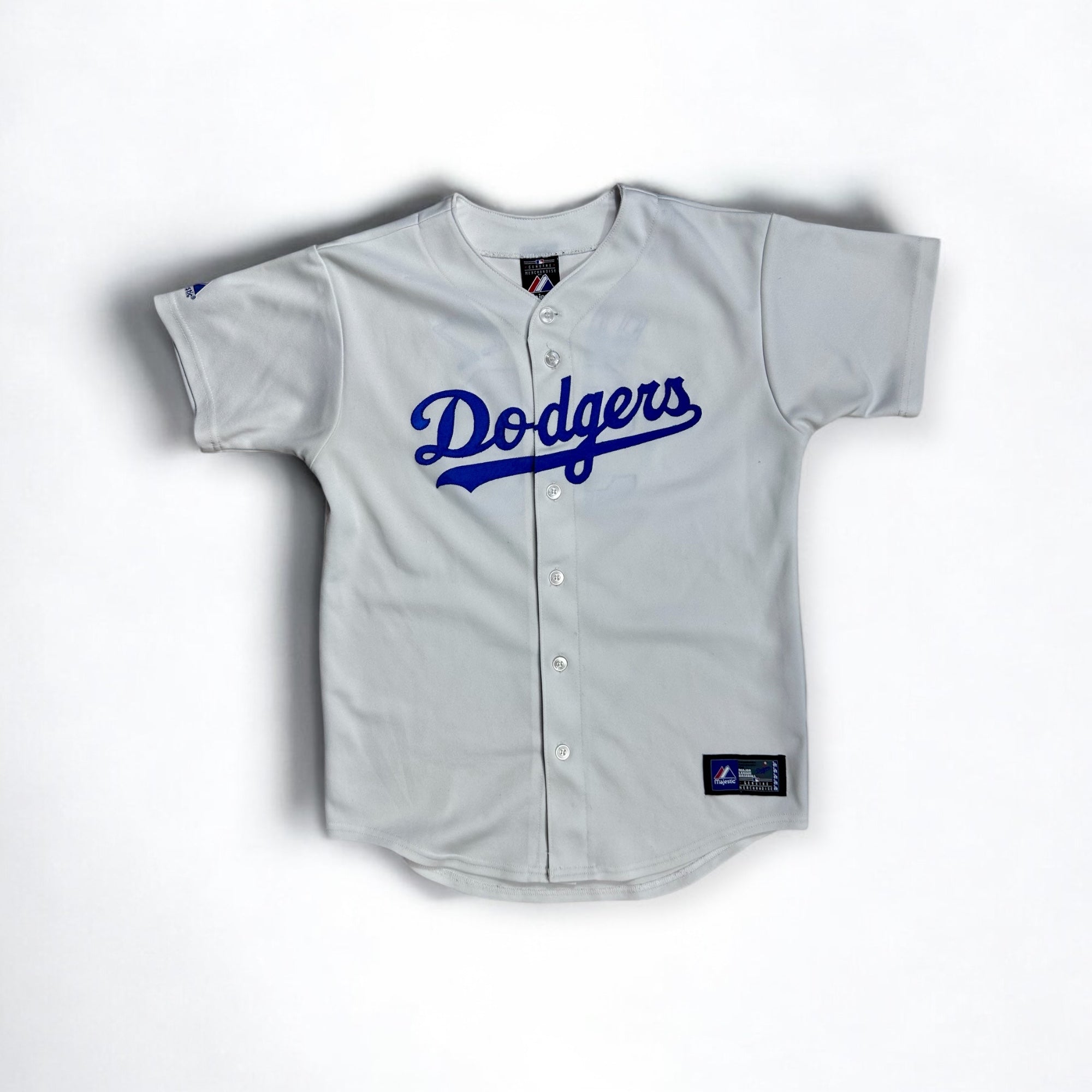 Maillot Officiel LA Dodgers Gris – Jersey MLB Authentique - M Femme