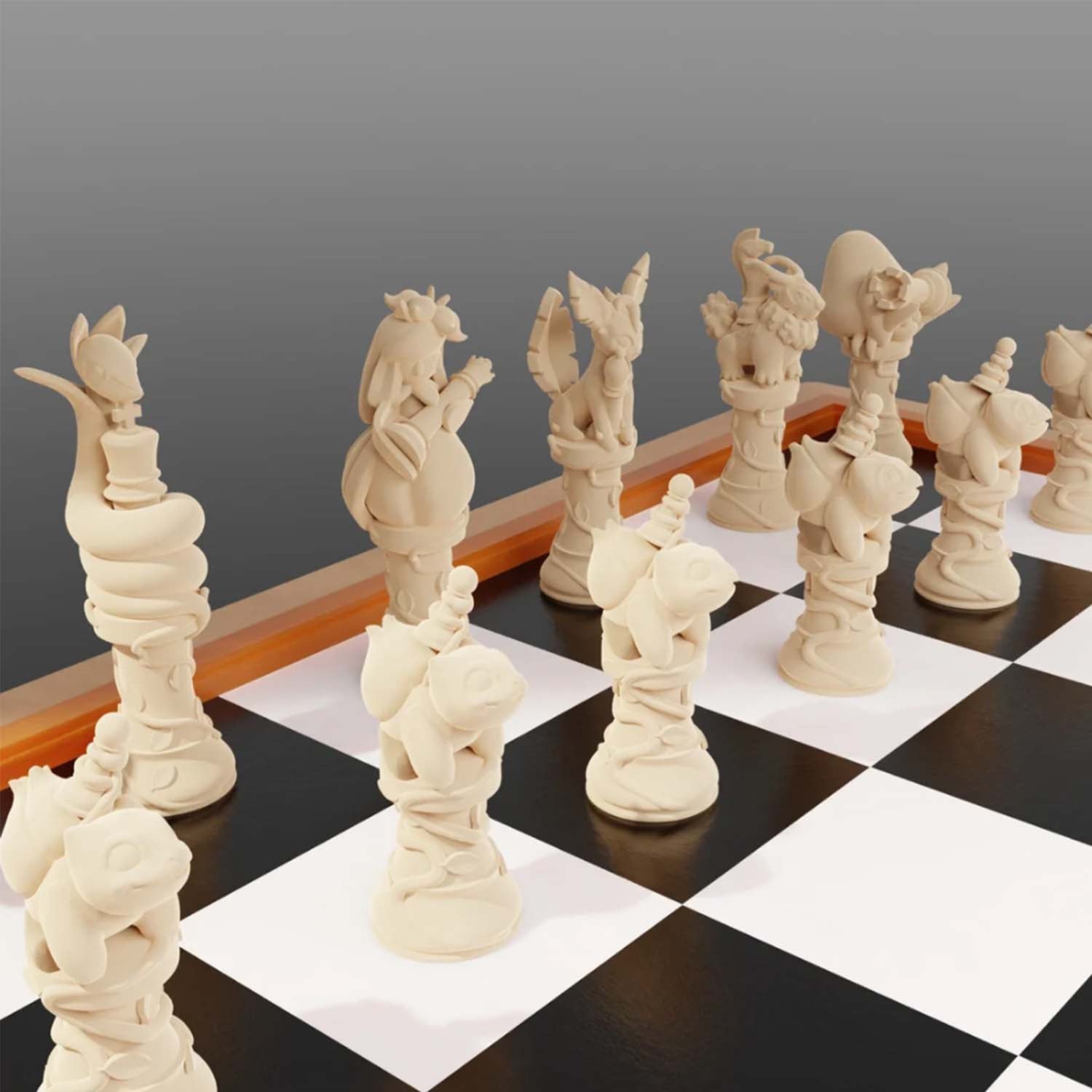 Pokemon Chess Pieces