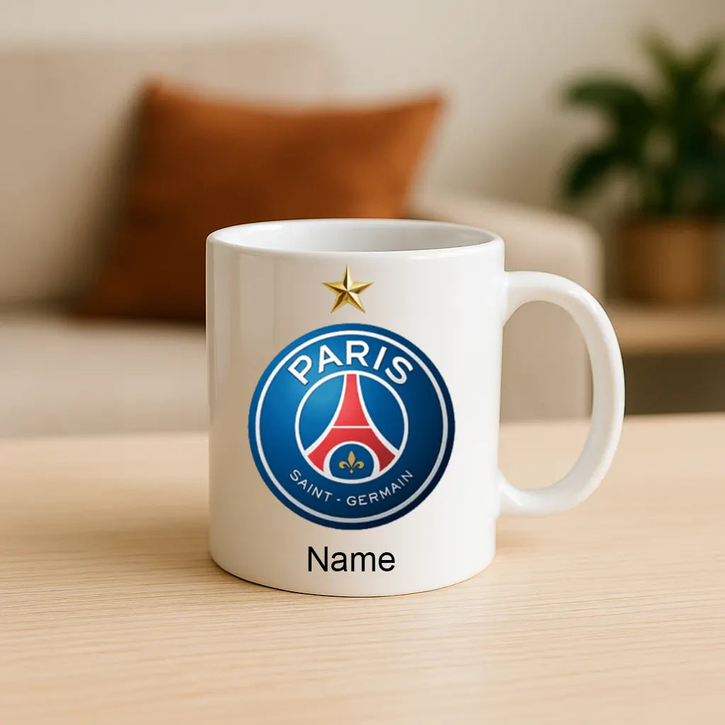 Mug Personnalisé Paris Saint Germain 1 étoile
